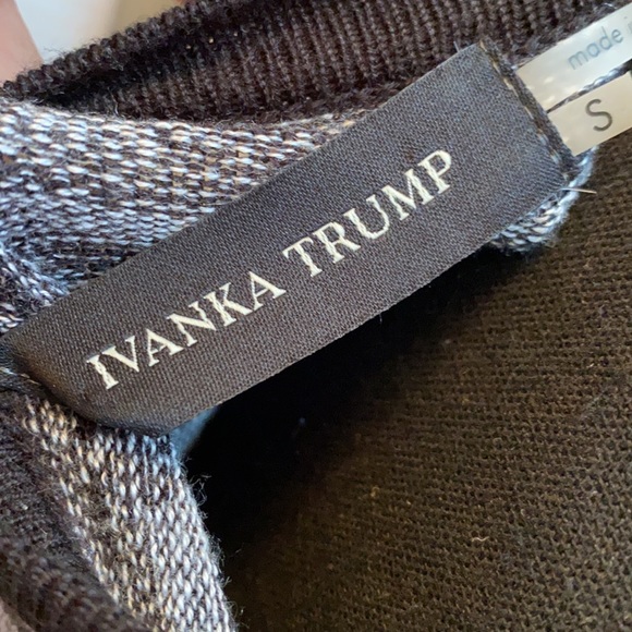 MUST GO!!! Ivanka Trump Grey/Black sweater Dress - Size S - Picture 5 of 5